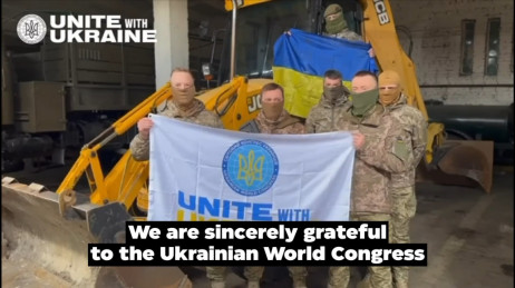 JCB 3CX Excavator for the Ukrainian Defenders!