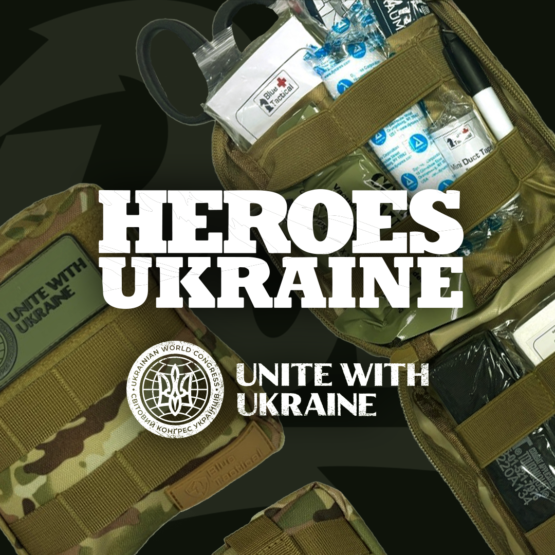 Unite with Ukraine: Donate for Individual First Aid Kits (IFAKs) Inspired by David Bowie's reimagined anthem "Heroes"