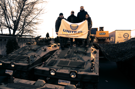 Unite With Ukraine procures 25 British armoured vehicles for the Territorial Defense Forces