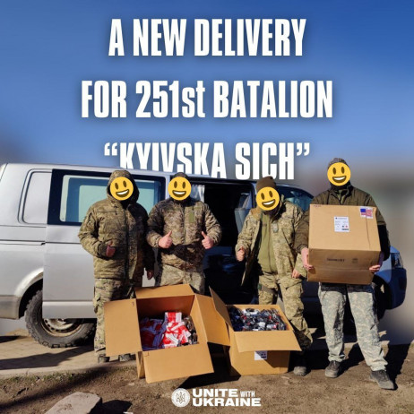 Delivery of vital tactical medical supplies for Ukraine's defenders