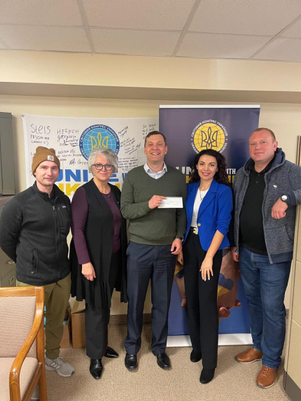 Saint Javelin Founder Christian Borys Presents $10,000 Donation to 'Unite with Ukraine' Initiative