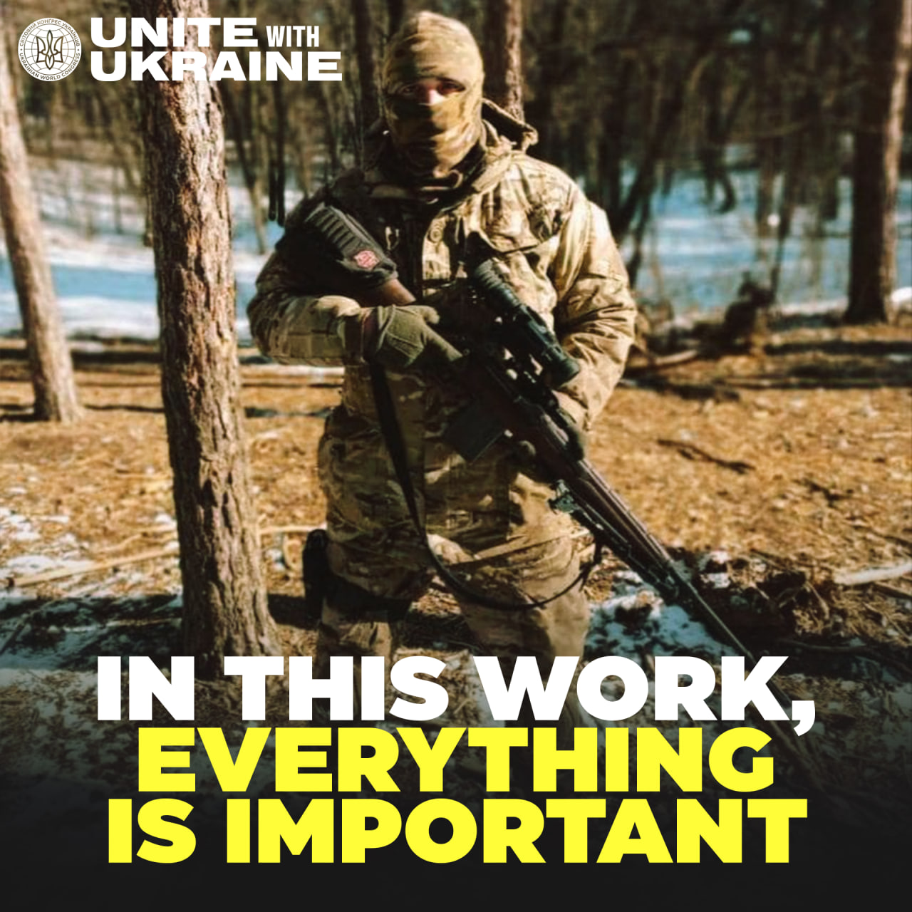 Unite with Ukraine: Supporting the Devotion and Resolve of Territorial 